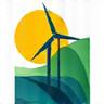 Renewable Energy Integration Icon